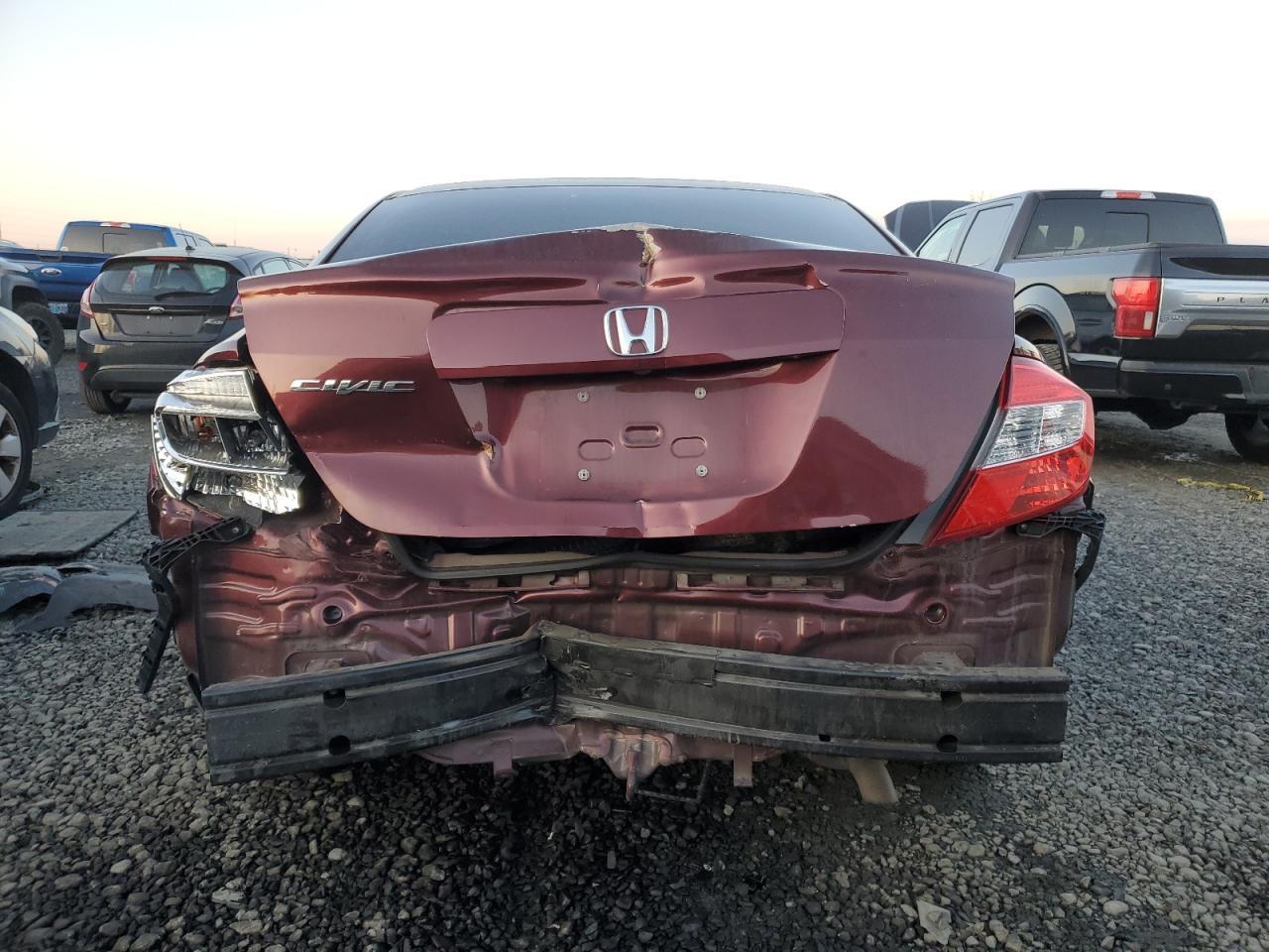 2012 HONDA CIVIC LX - Фото 6