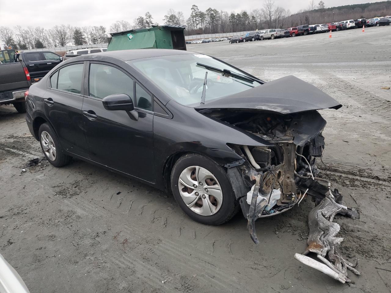 2015 HONDA CIVIC LX - Фото 4