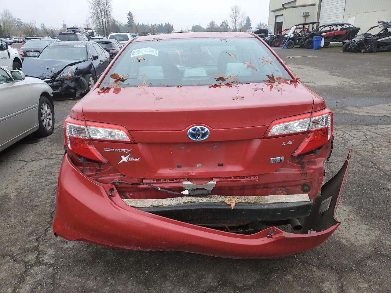 2012 TOYOTA CAMRY HYBR - Image 6