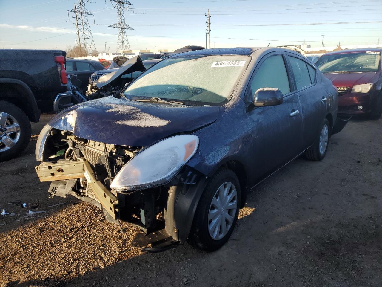 2012 NISSAN VERSA S car image