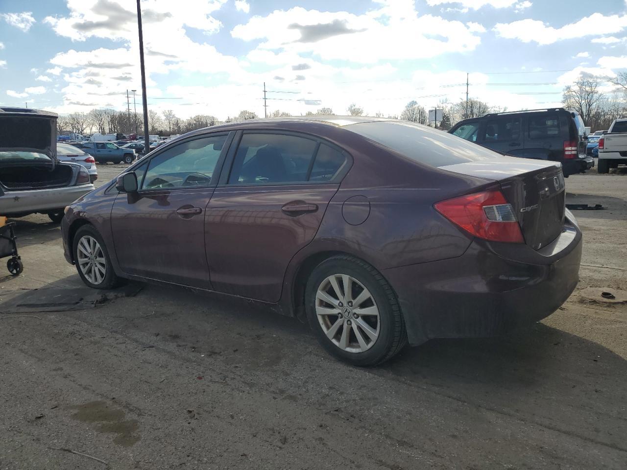 2012 HONDA CIVIC EX - Фото 2