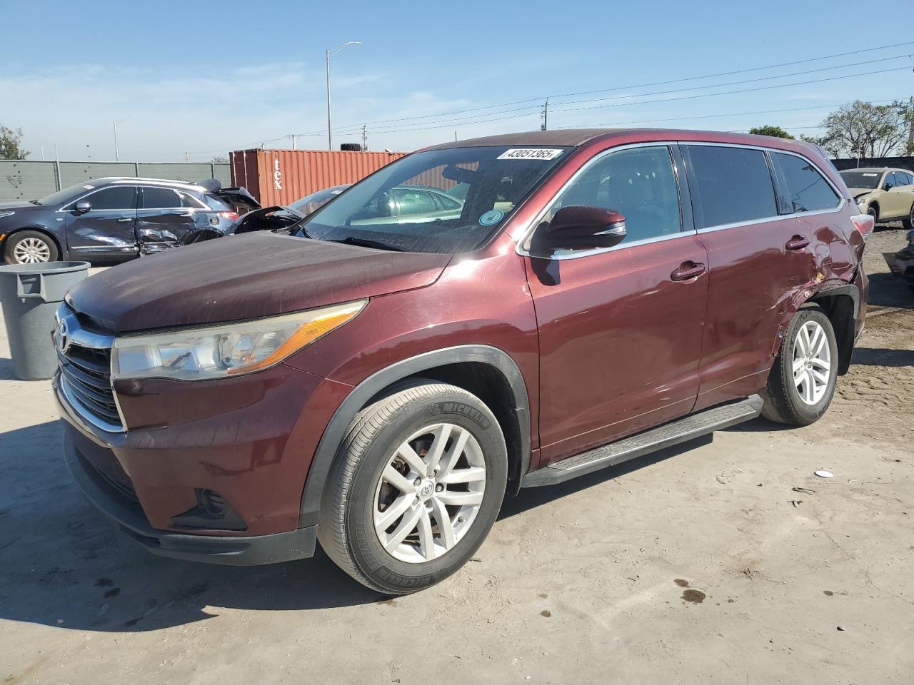 2014 TOYOTA HIGHLANDER