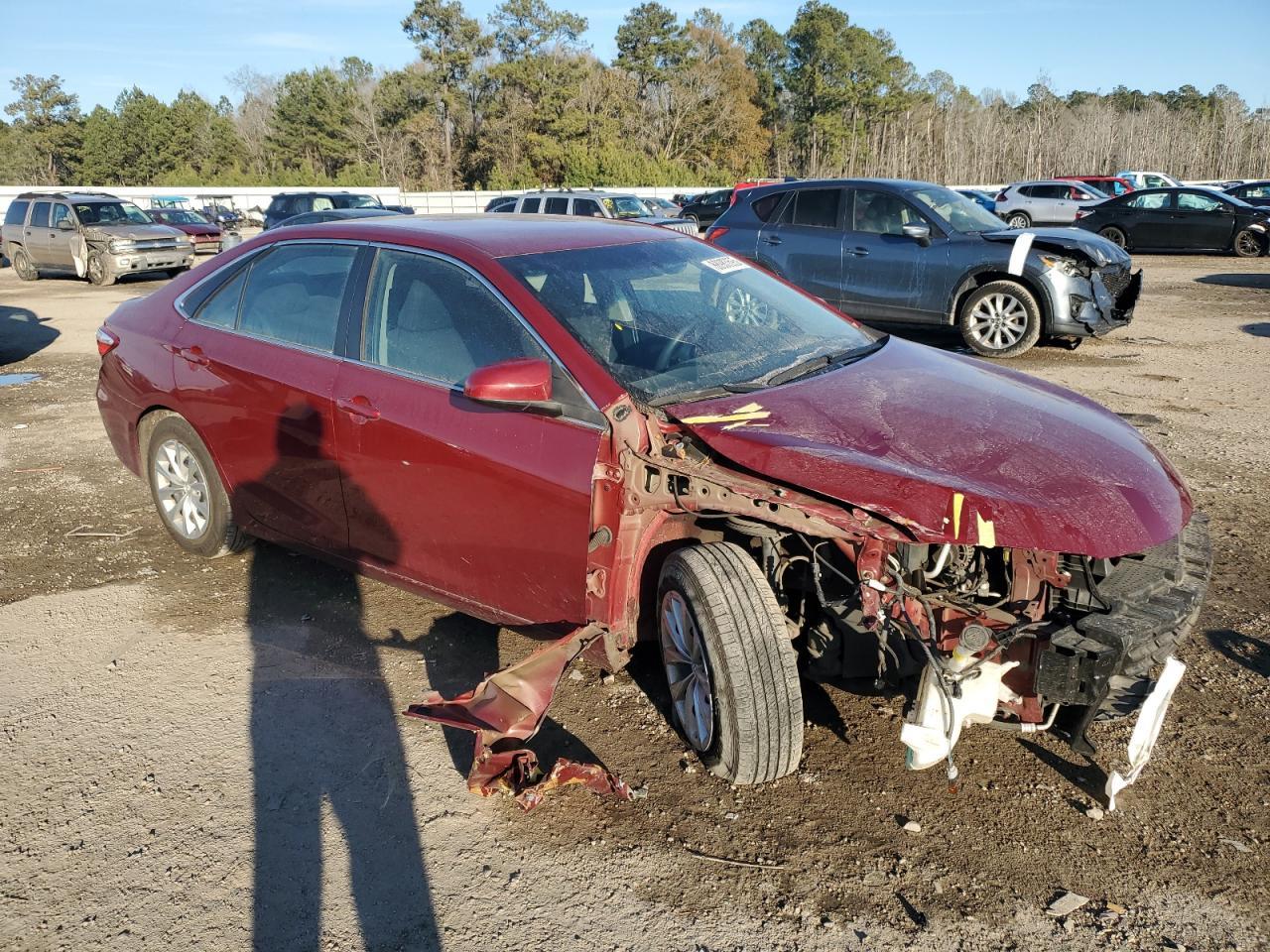 2016 TOYOTA CAMRY LE - Фото 4