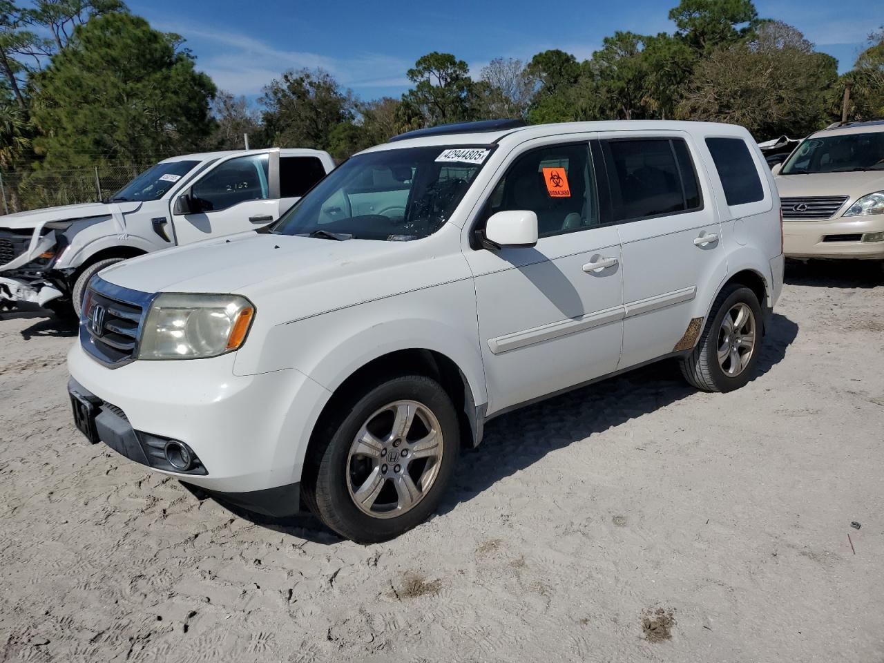 2012 HONDA PILOT EXL
