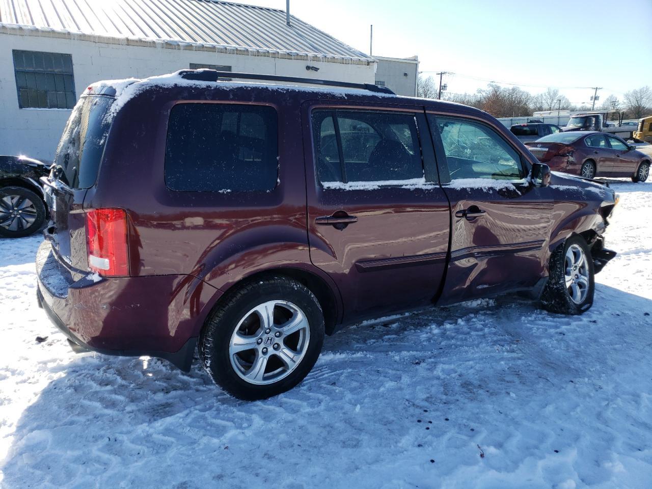 2012 HONDA PILOT EXL - Фото 3