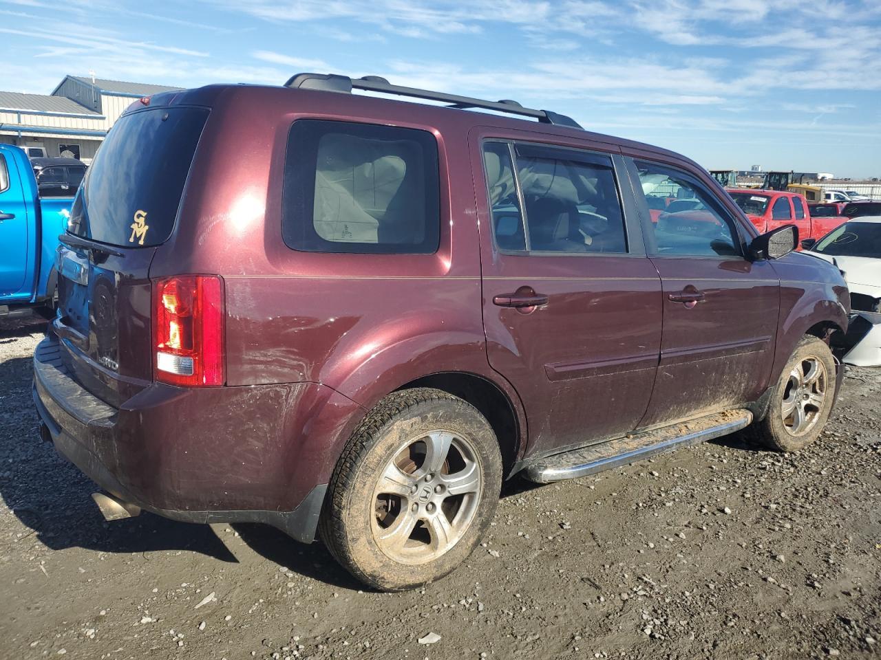 2013 HONDA PILOT EXL - Image 3