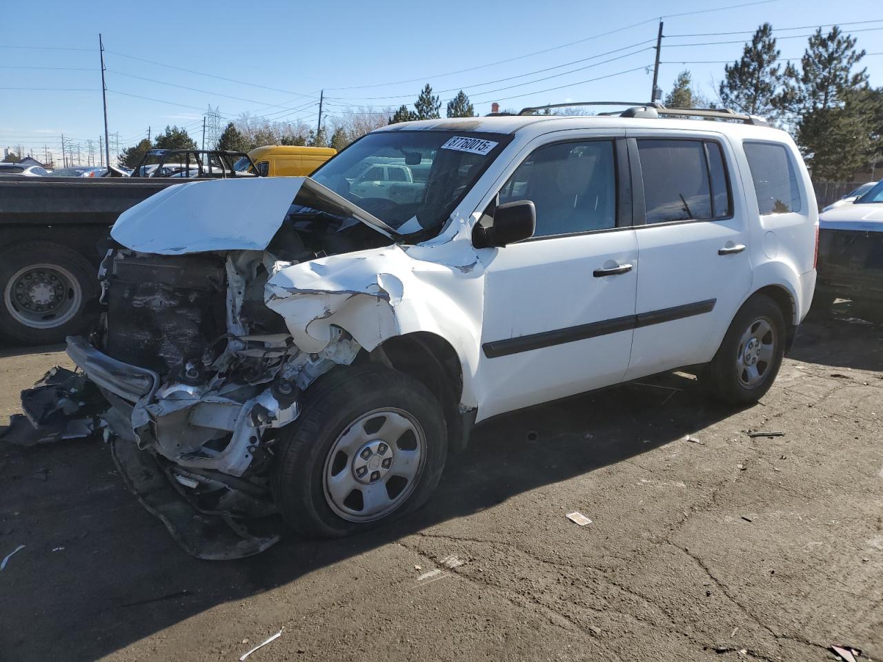 2013 HONDA PILOT LX car image