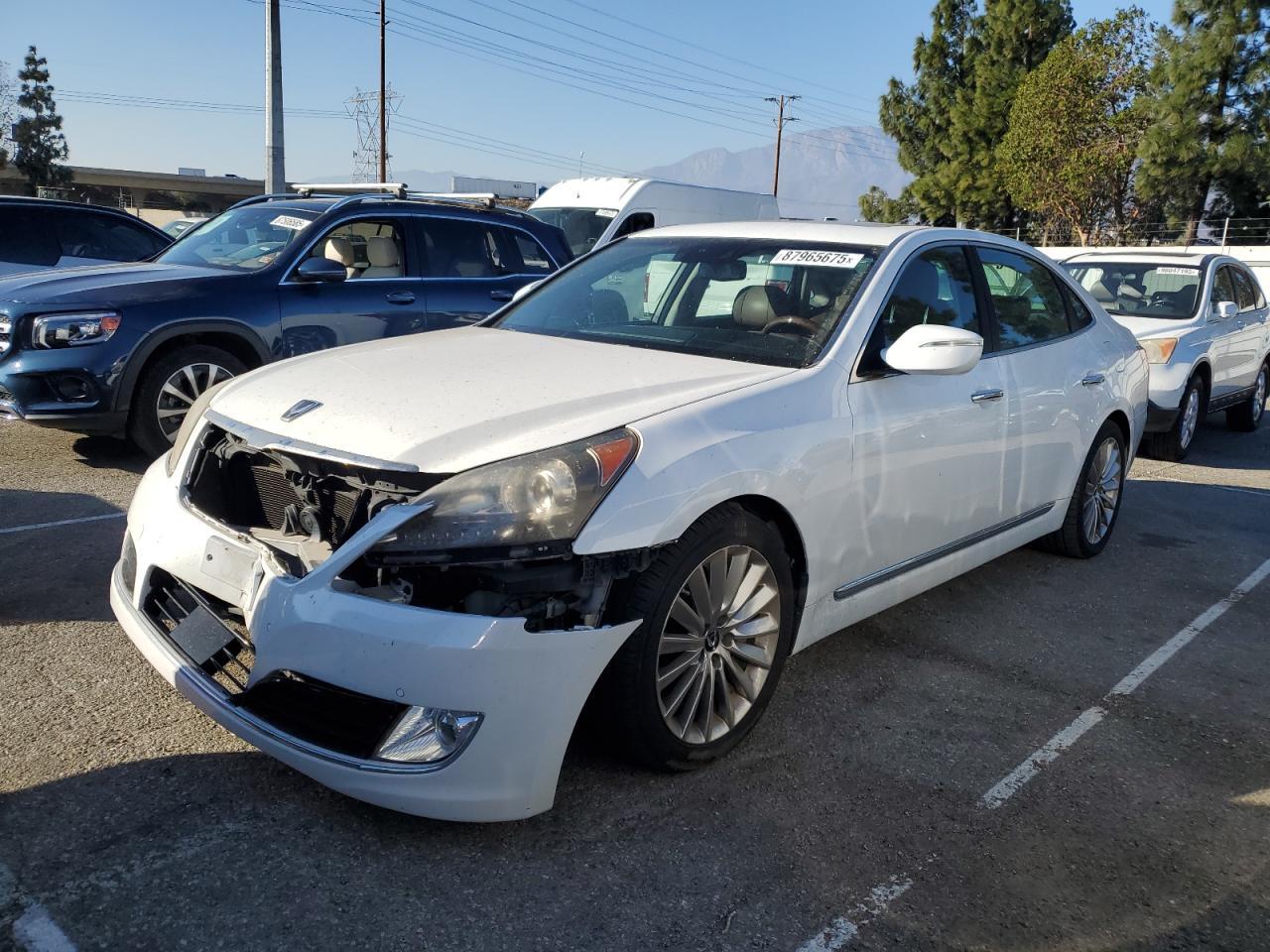 2014 HYUNDAI EQUUS SIGN