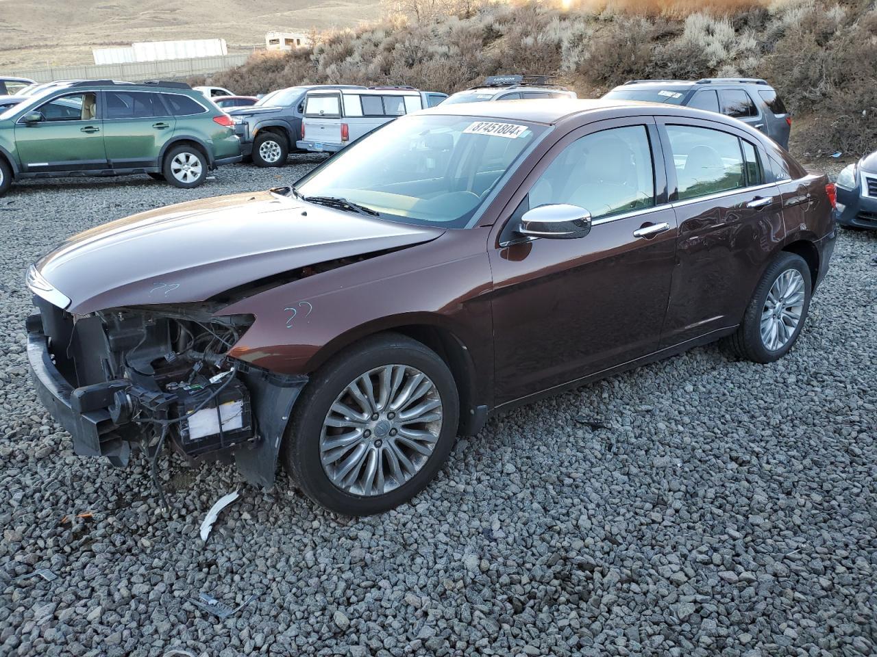 2012 CHRYSLER 200 LIMITE
