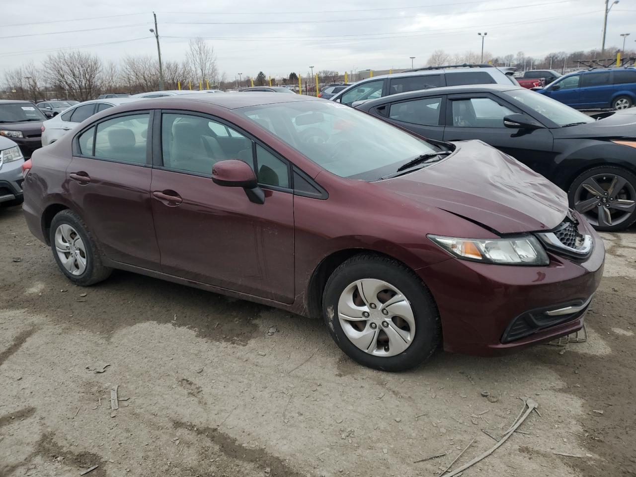 2013 HONDA CIVIC LX - Фото 4
