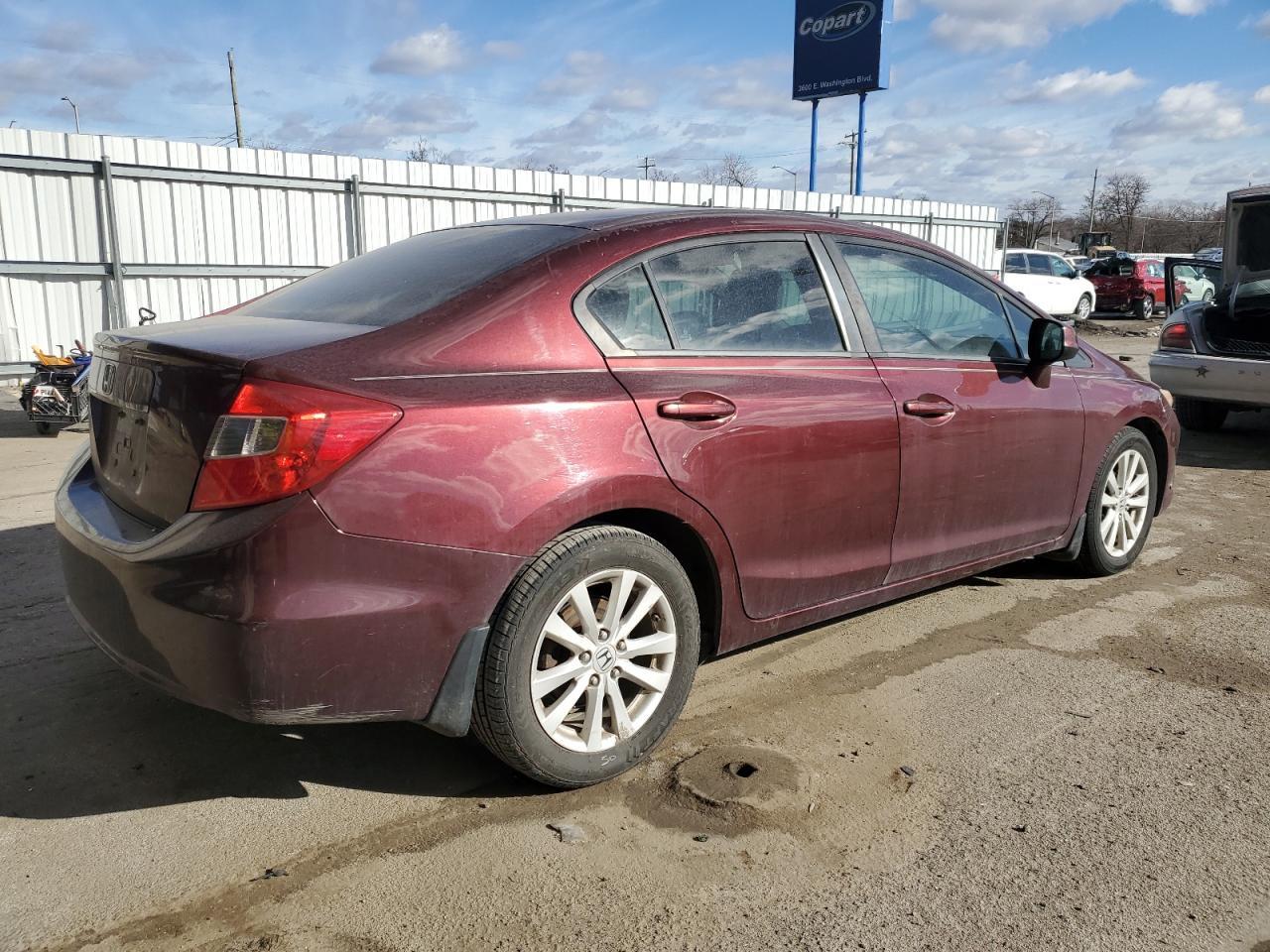 2012 HONDA CIVIC EX - Фото 3