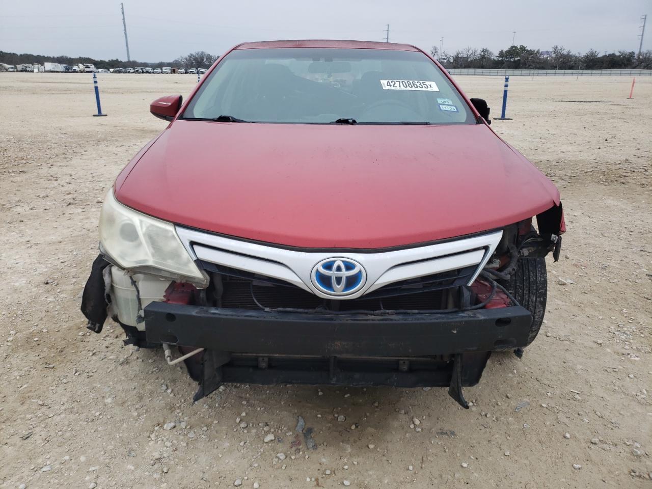 2012 TOYOTA CAMRY HYBR - Image 5