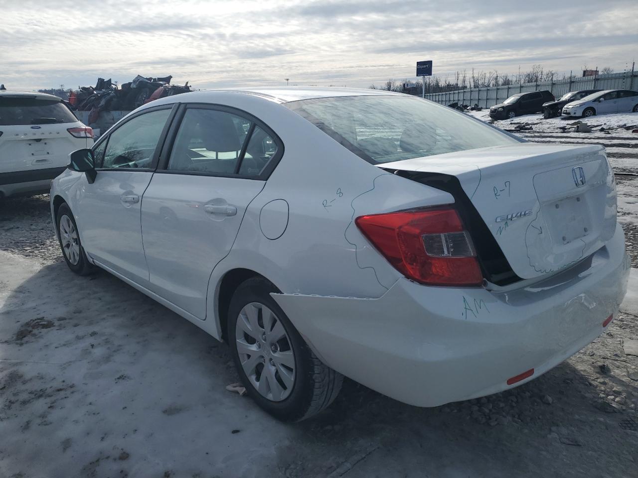 2012 HONDA CIVIC LX - Фото 2