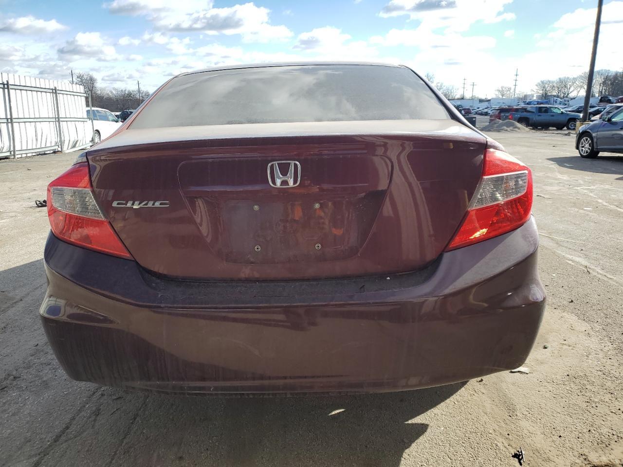 2012 HONDA CIVIC EX - Фото 6