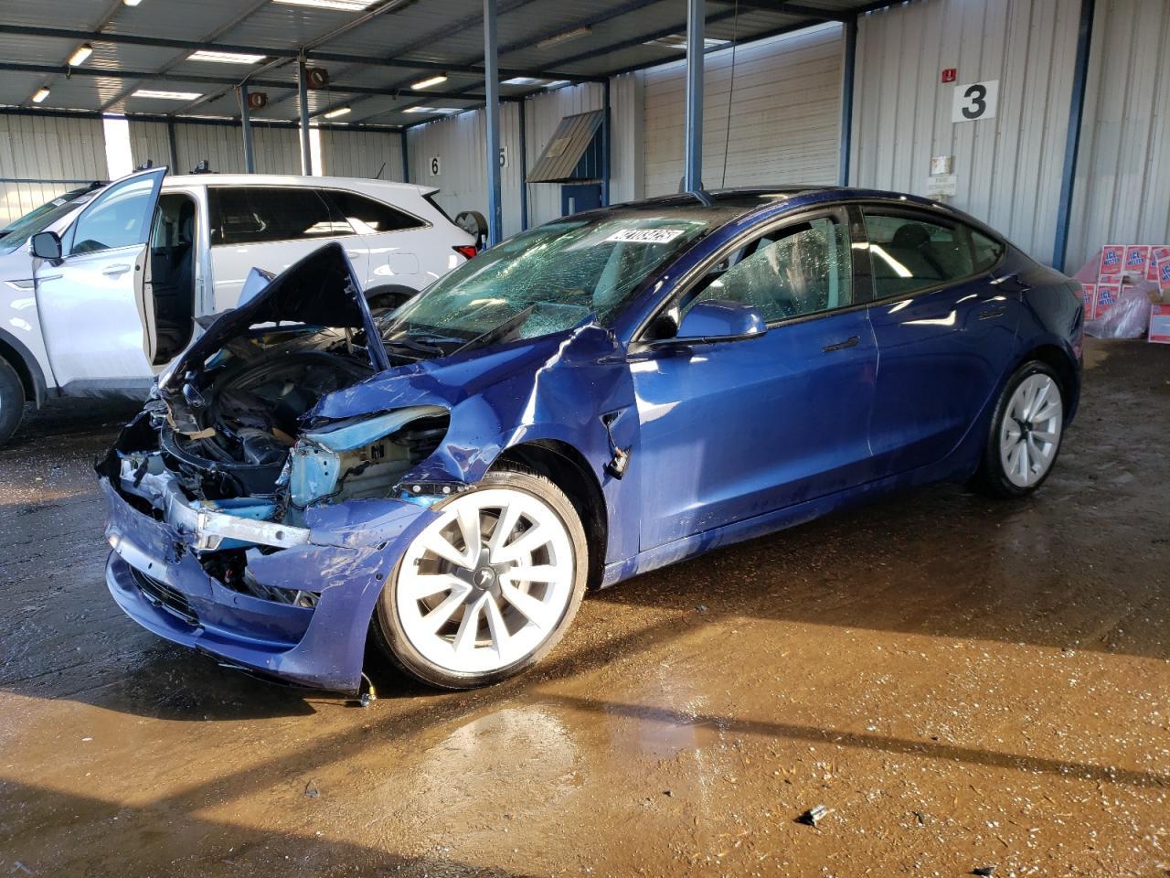 2022 TESLA MODEL 3 car image