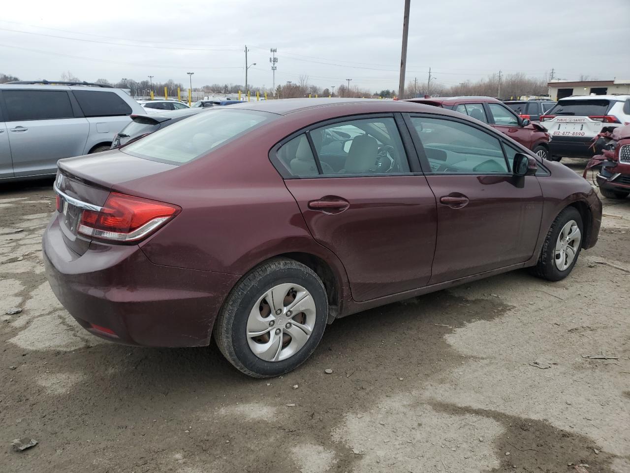 2013 HONDA CIVIC LX - Фото 3