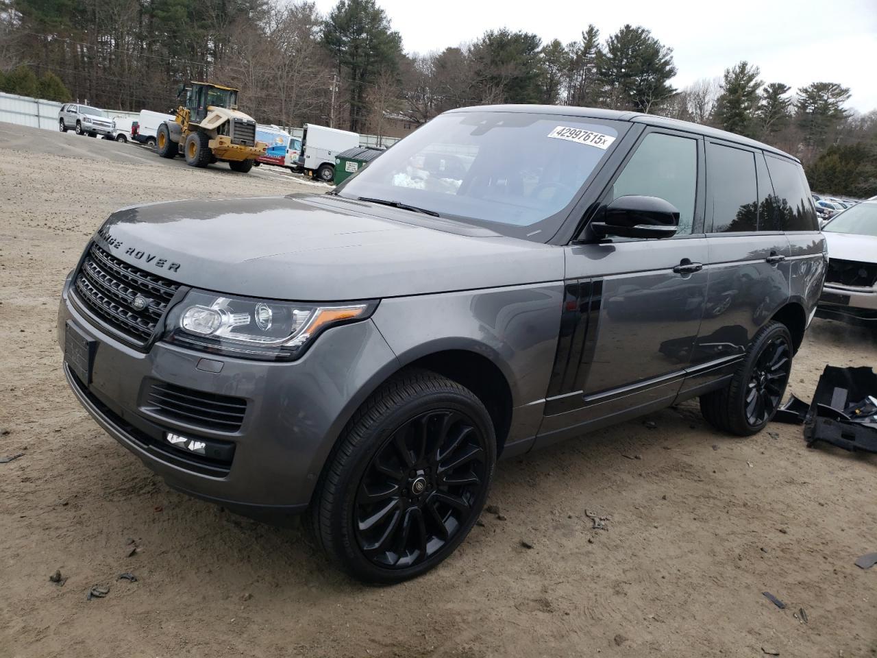 2017 LAND ROVER RANGE ROVE
