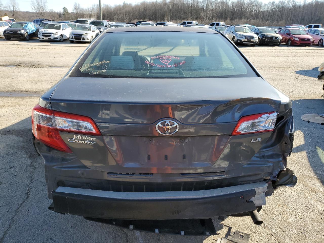 2012 TOYOTA CAMRY BASE - Image 6