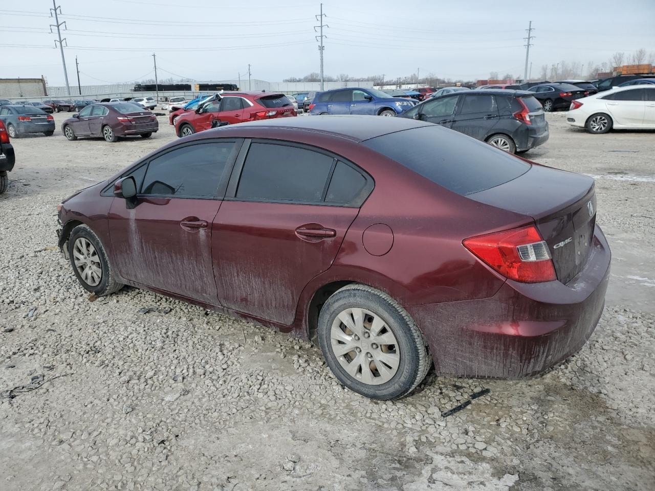 2012 HONDA CIVIC LX - Фото 2