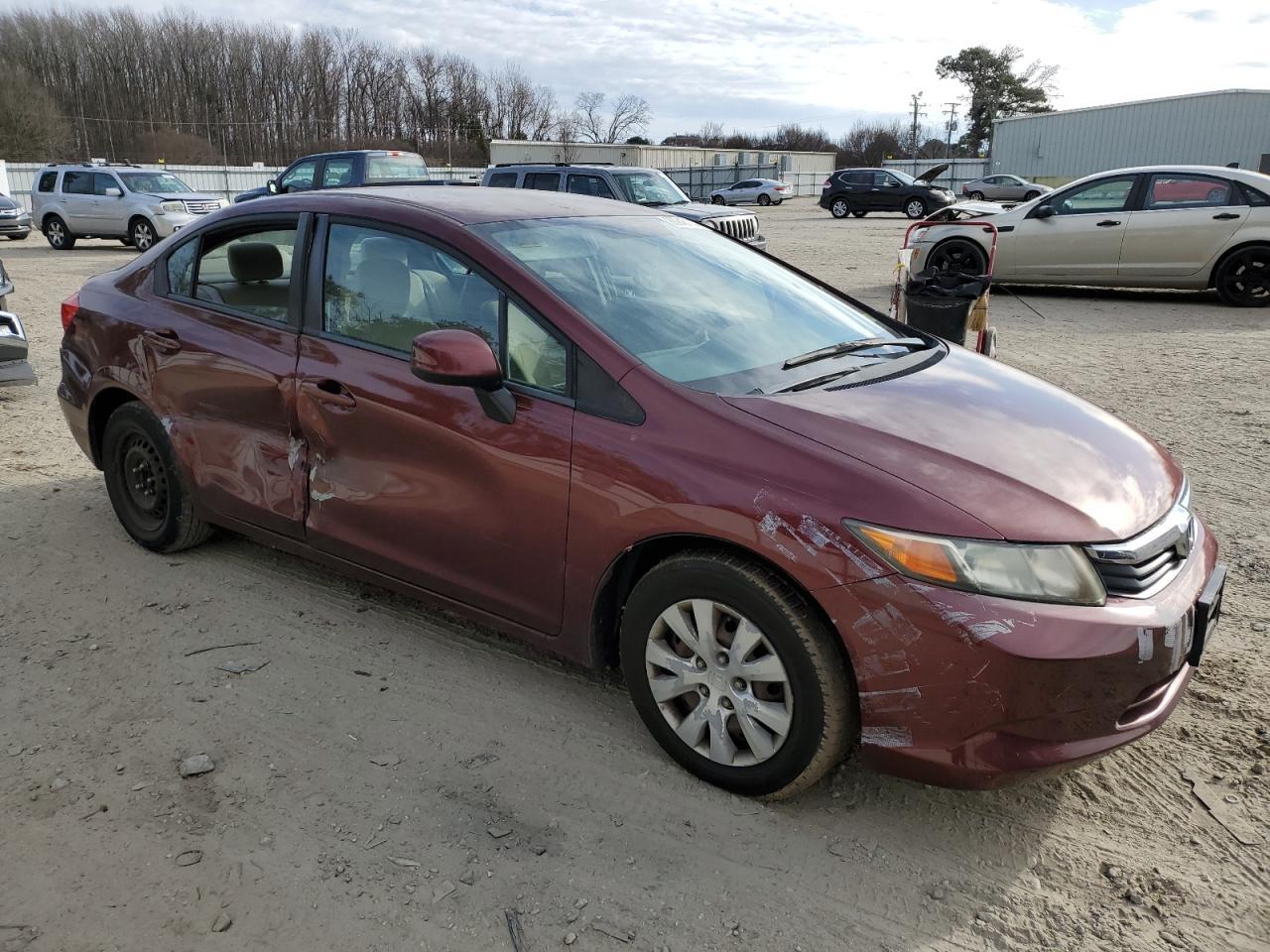 2012 HONDA CIVIC LX - Фото 4