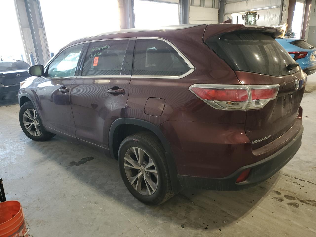 2015 TOYOTA HIGHLANDER - Фото 2