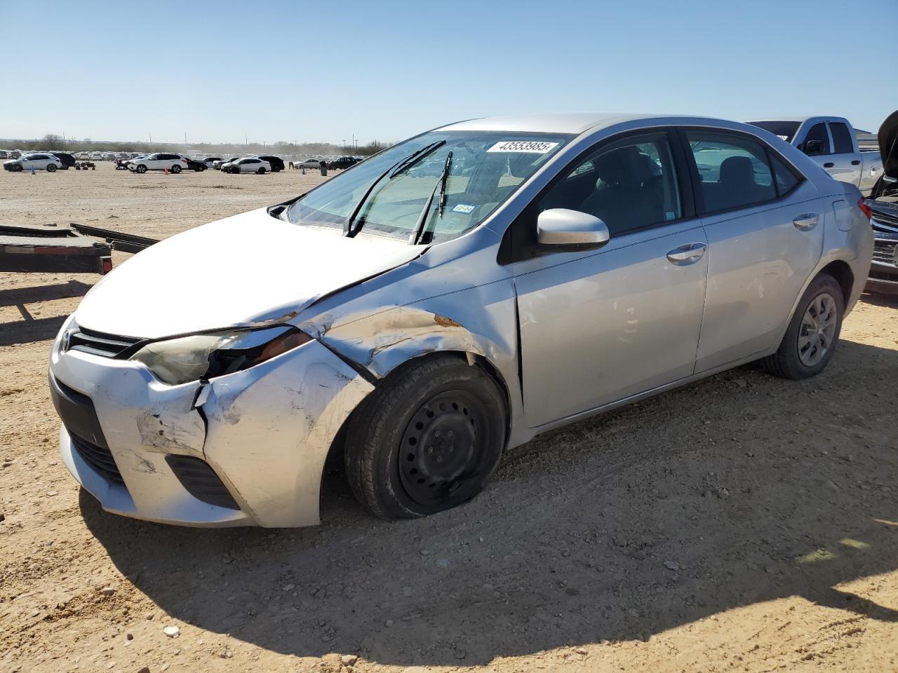 2016 TOYOTA COROLLA L