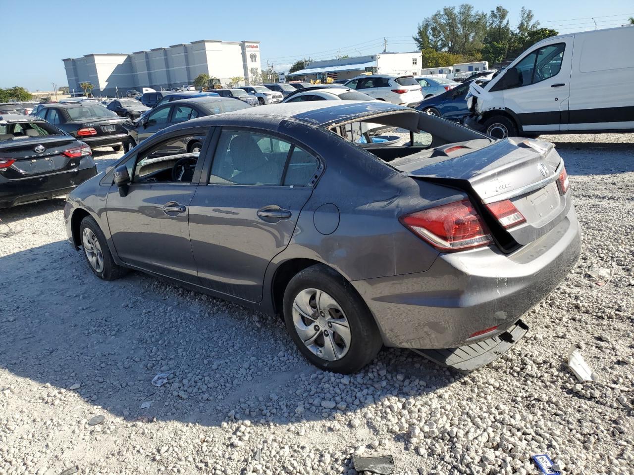 2015 HONDA CIVIC LX - Фото 2