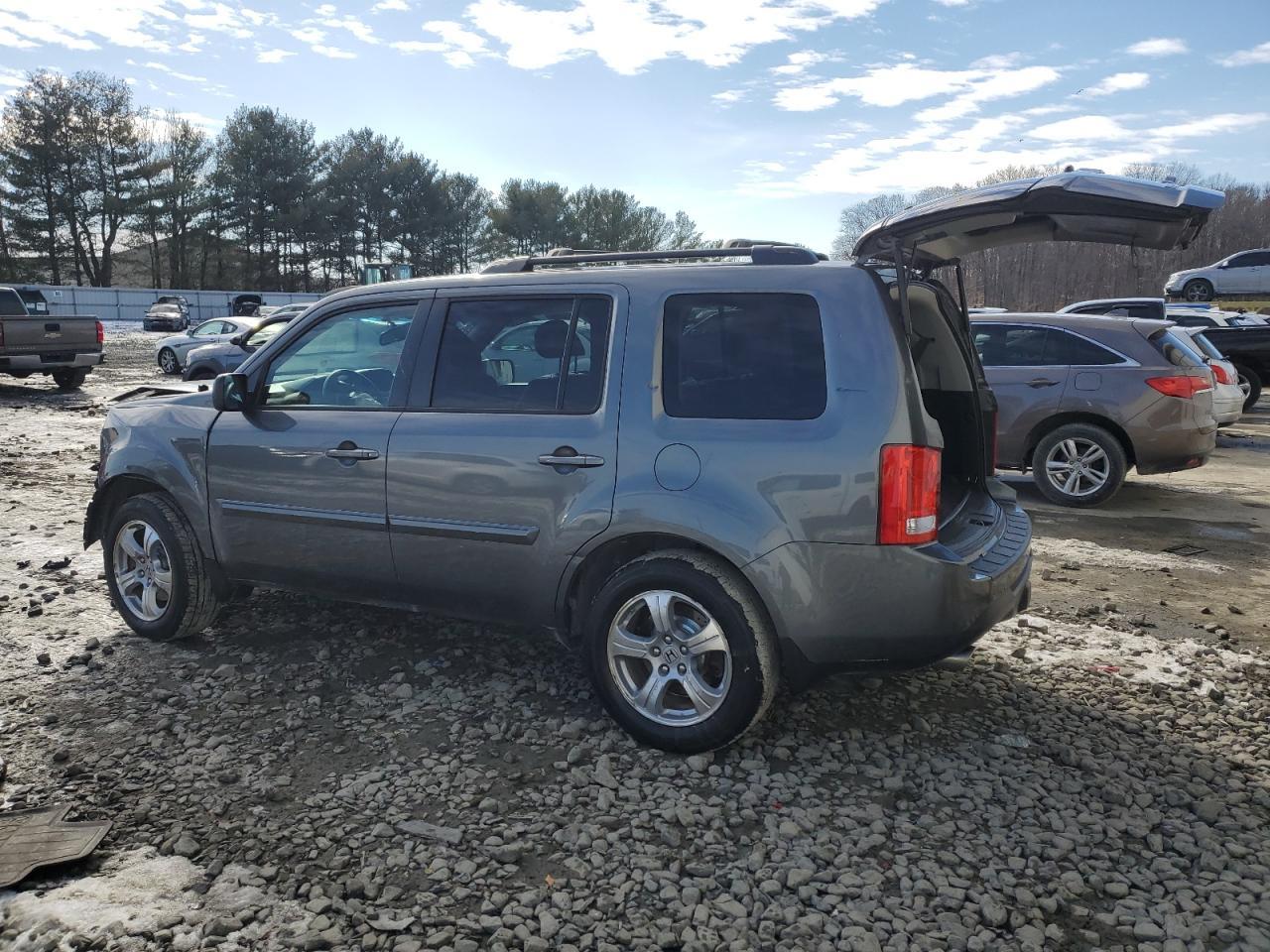 2012 HONDA PILOT EXL - Image 2