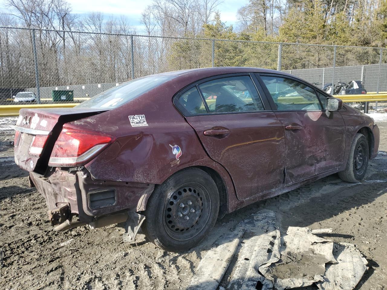 2015 HONDA CIVIC LX - Image 3