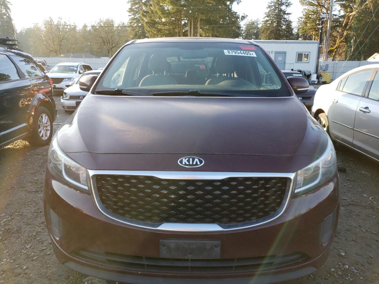 2016 KIA SEDONA LX - Фото 5