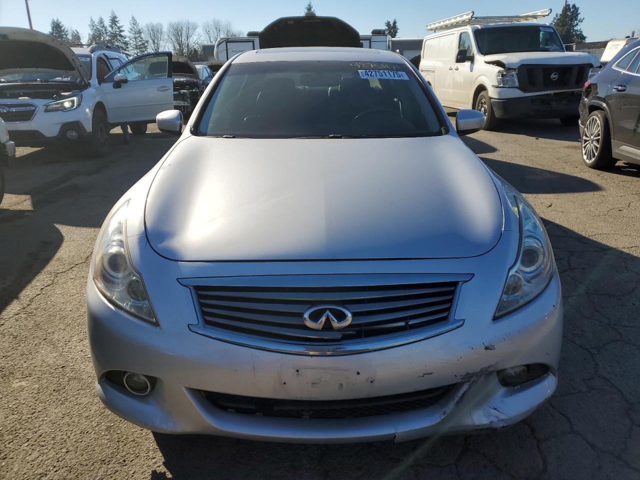 2012 INFINITI G37 - Image 5