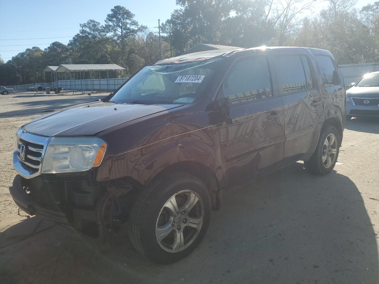 2013 HONDA PILOT EXL