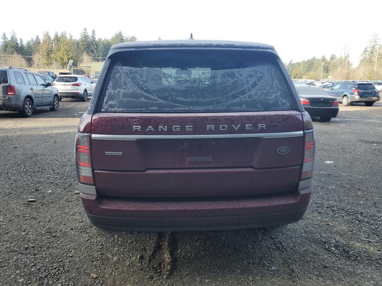 2016 LAND ROVER RANGE ROVE - Фото 6