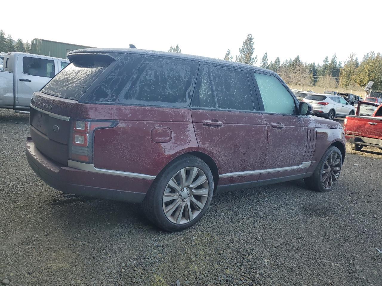 2016 LAND ROVER RANGE ROVE - Фото 3