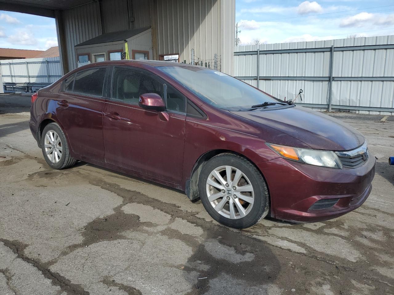 2012 HONDA CIVIC EX - Фото 4