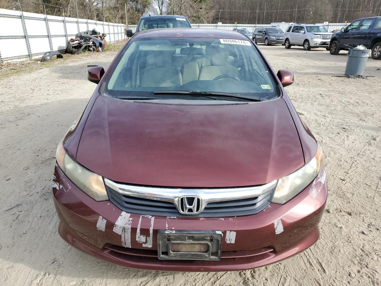 2012 HONDA CIVIC LX - Фото 5