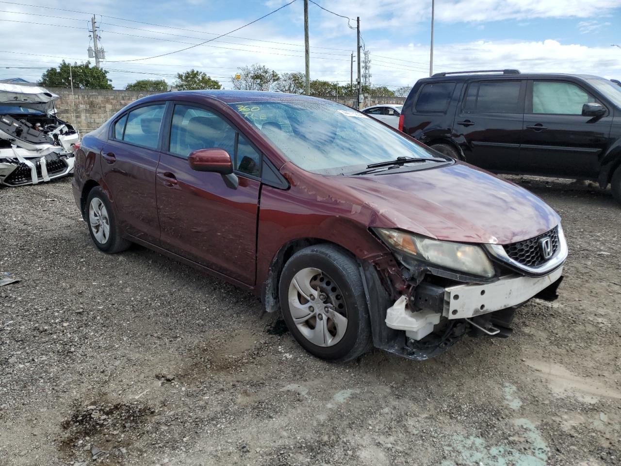 2015 HONDA CIVIC LX - Фото 4