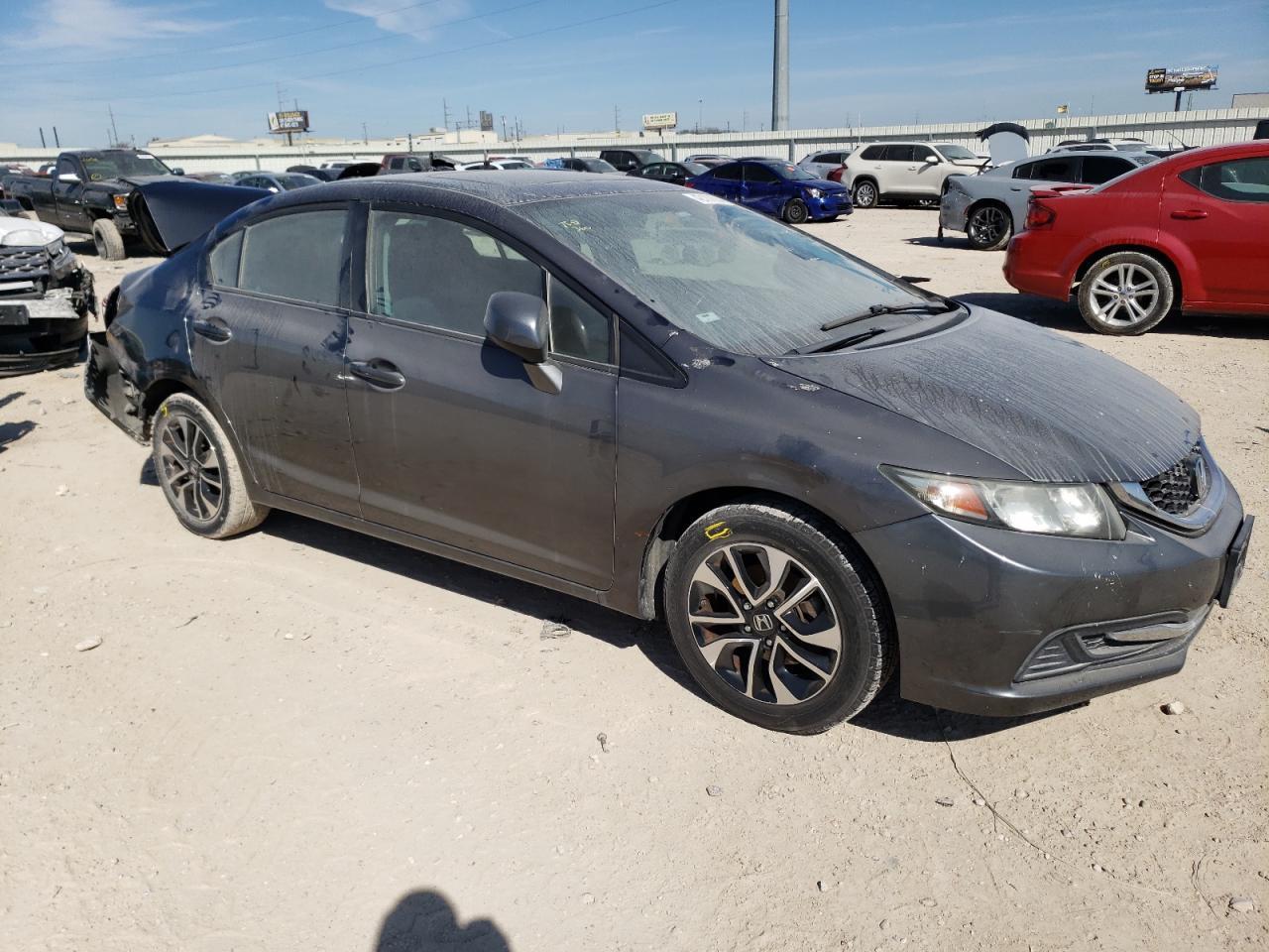2013 HONDA CIVIC EX - Фото 4