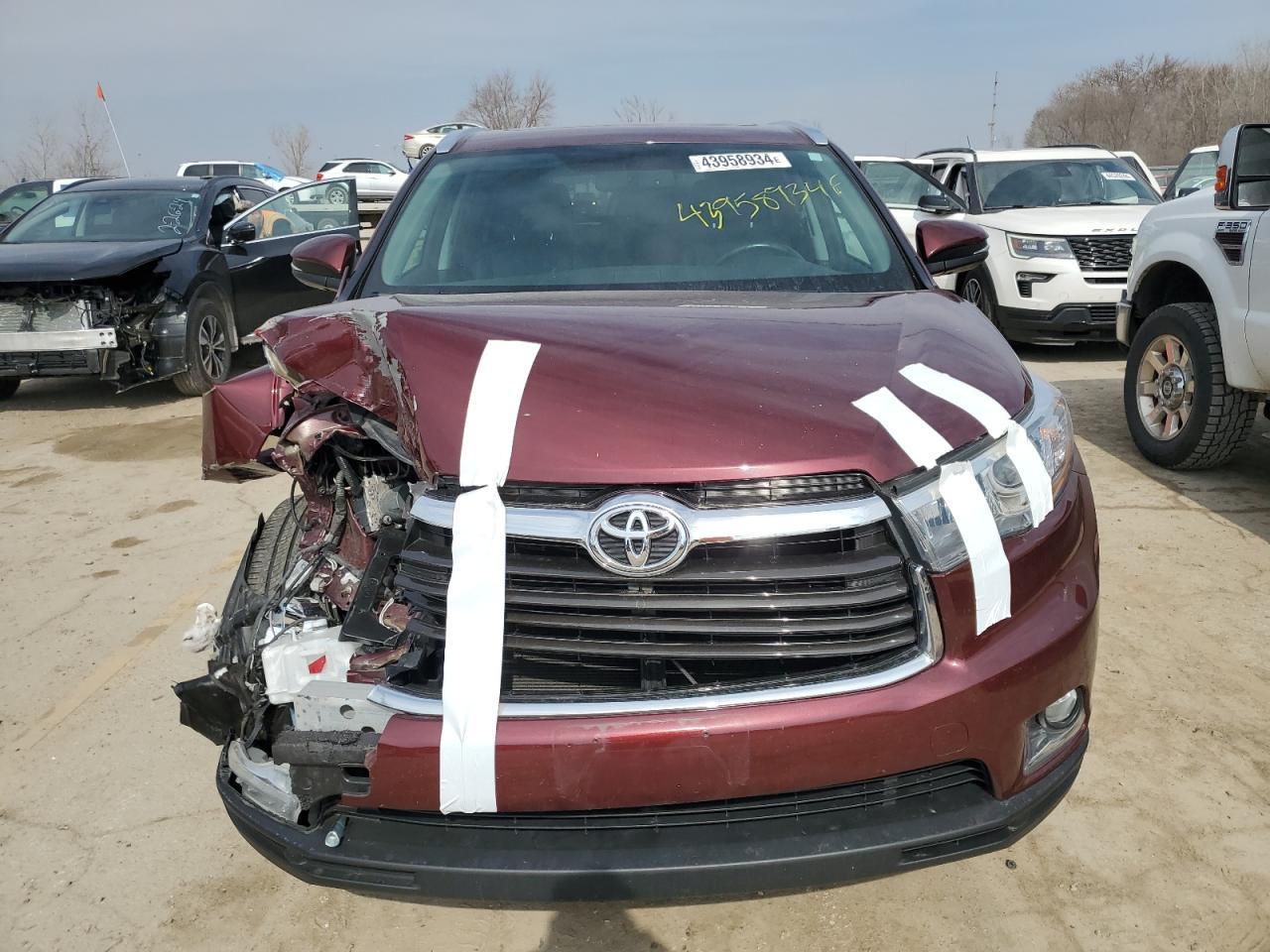 2014 TOYOTA HIGHLANDER - Image 5