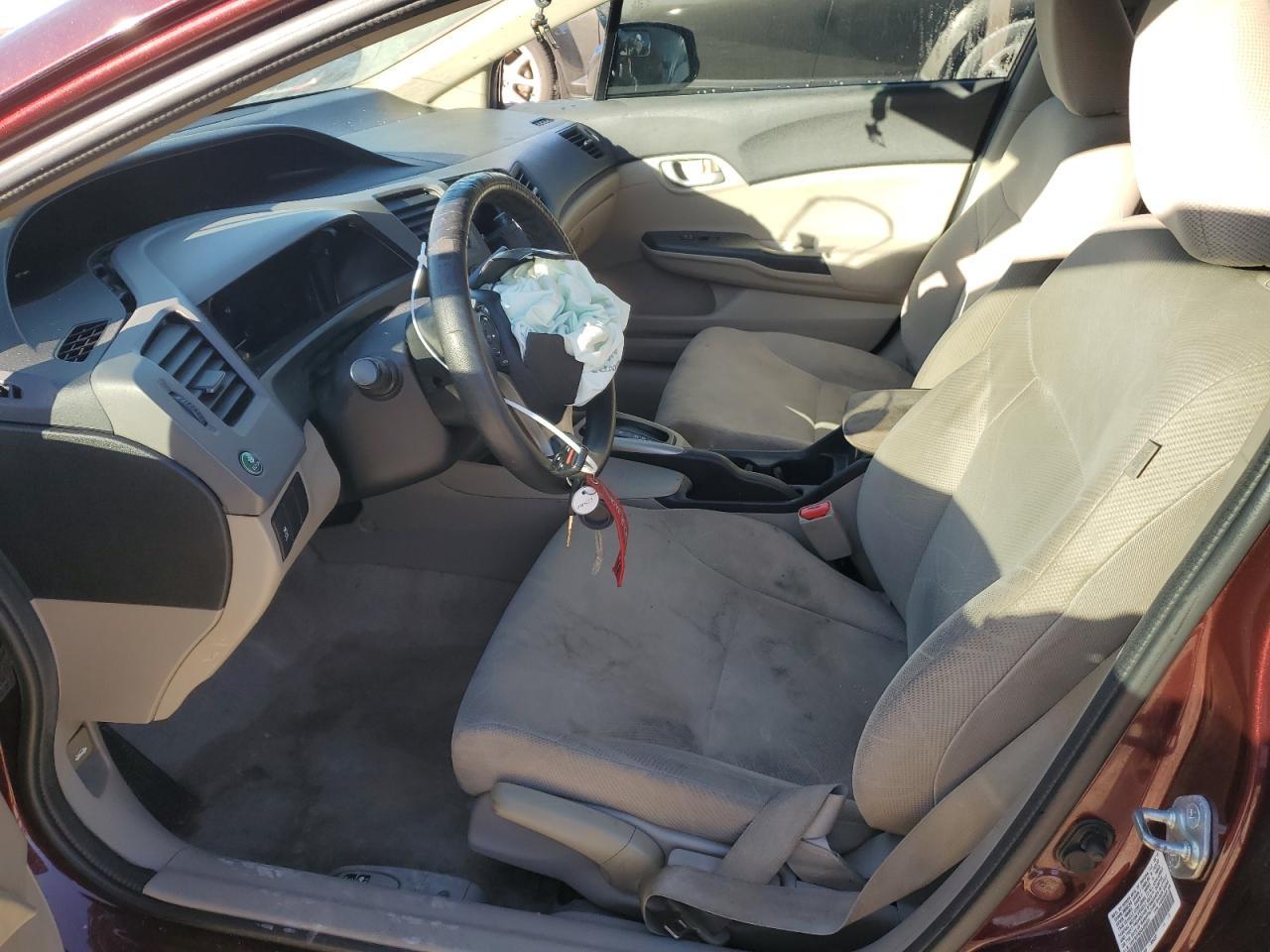 2012 HONDA CIVIC LX - Фото 7