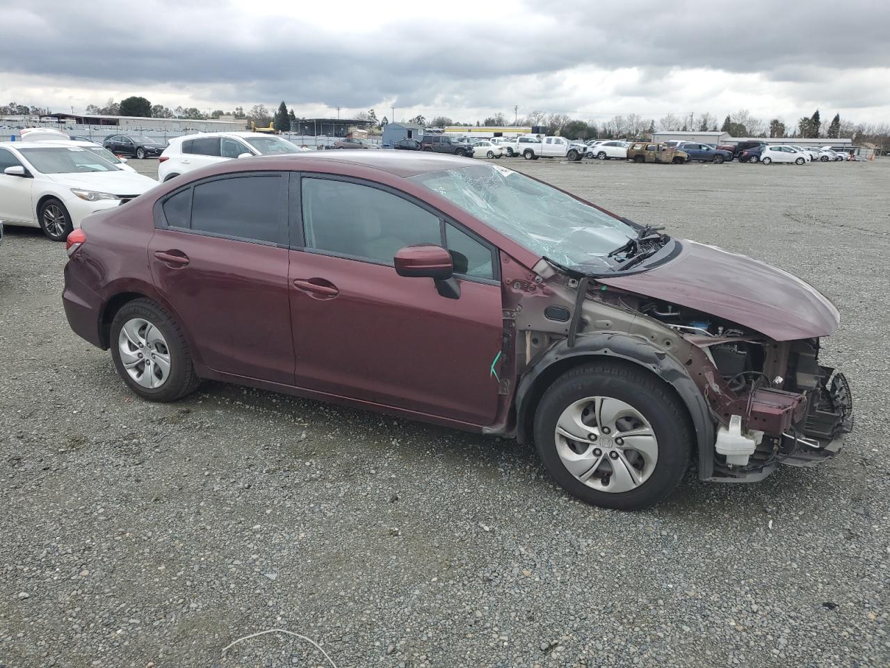 2014 HONDA CIVIC LX - Image 4