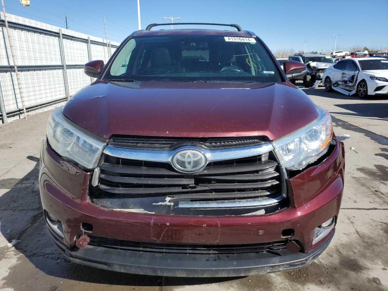 2015 TOYOTA HIGHLANDER - Image 5