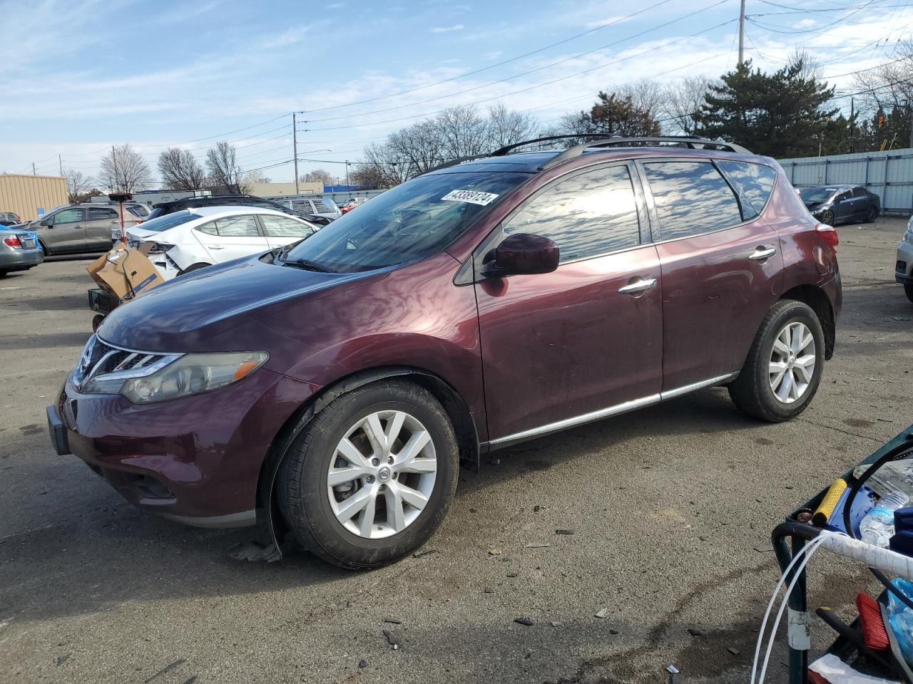 2013 NISSAN MURANO S car image