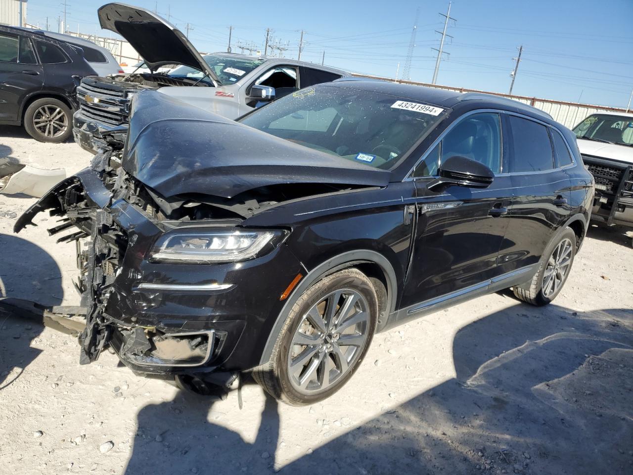 2019 LINCOLN NAUTILUS S car image