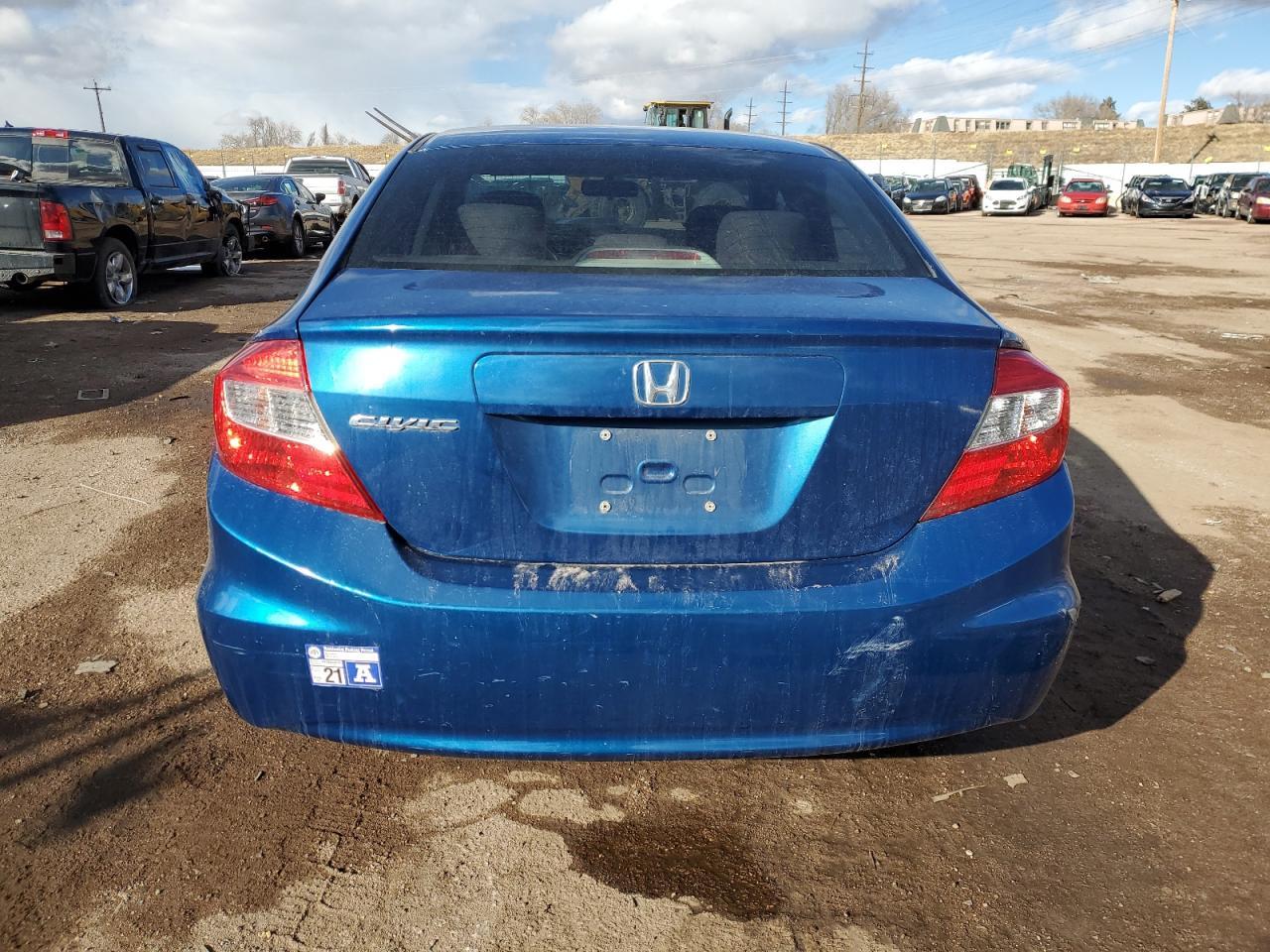 2012 HONDA CIVIC EX - Фото 6