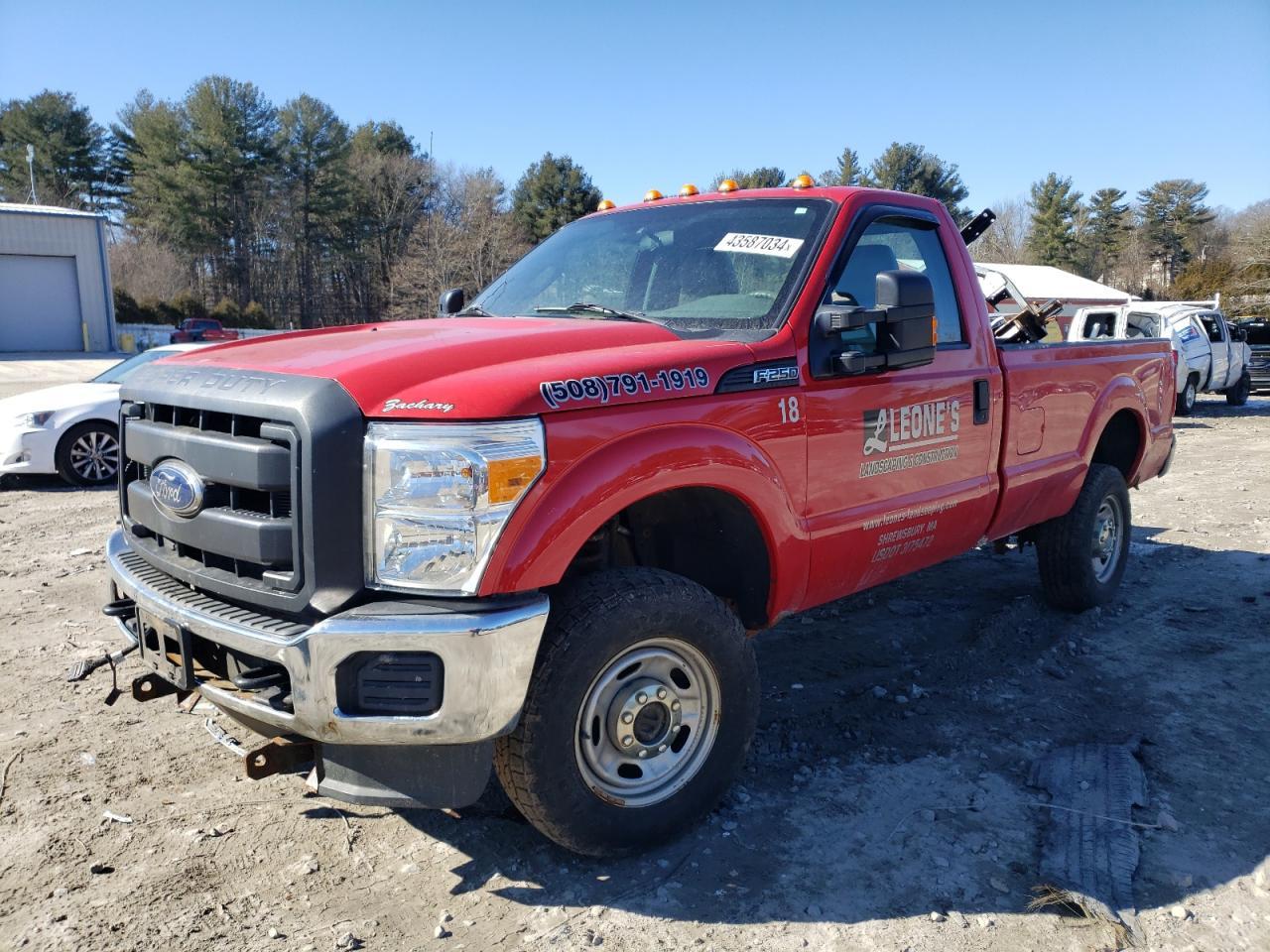 2015 FORD F250 SUPER