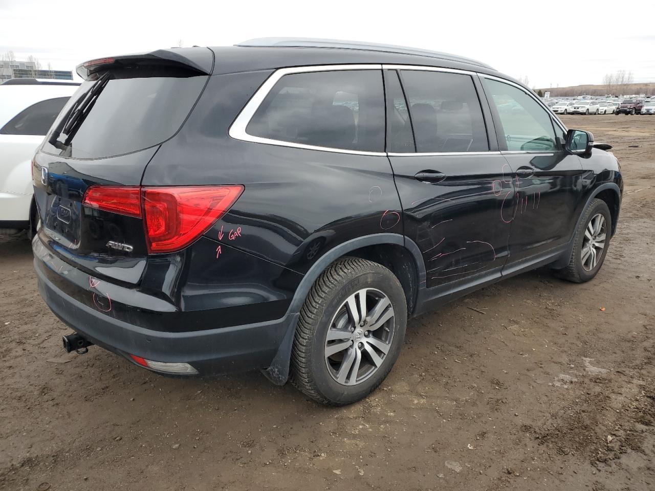 2017 HONDA PILOT EXLN - Фото 3