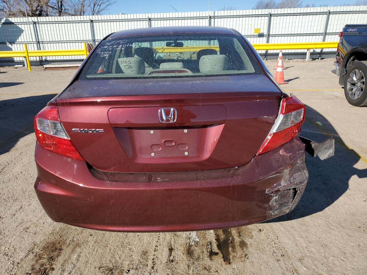 2012 HONDA CIVIC EX - Image 6