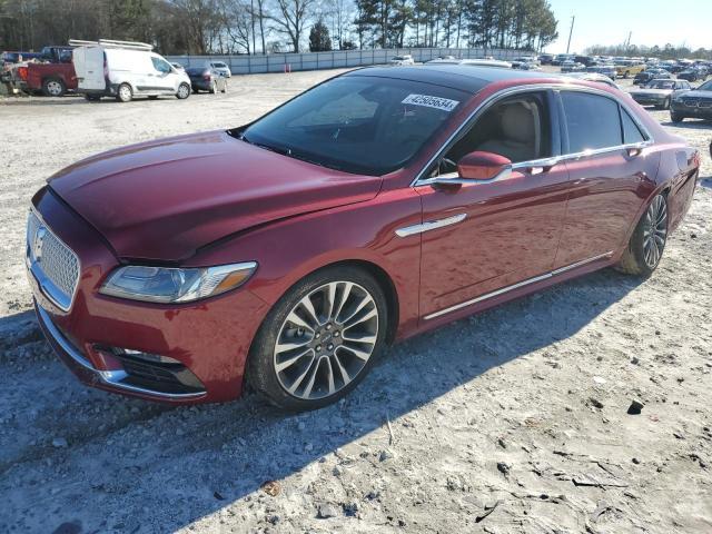 2017 Lincoln Continental Select