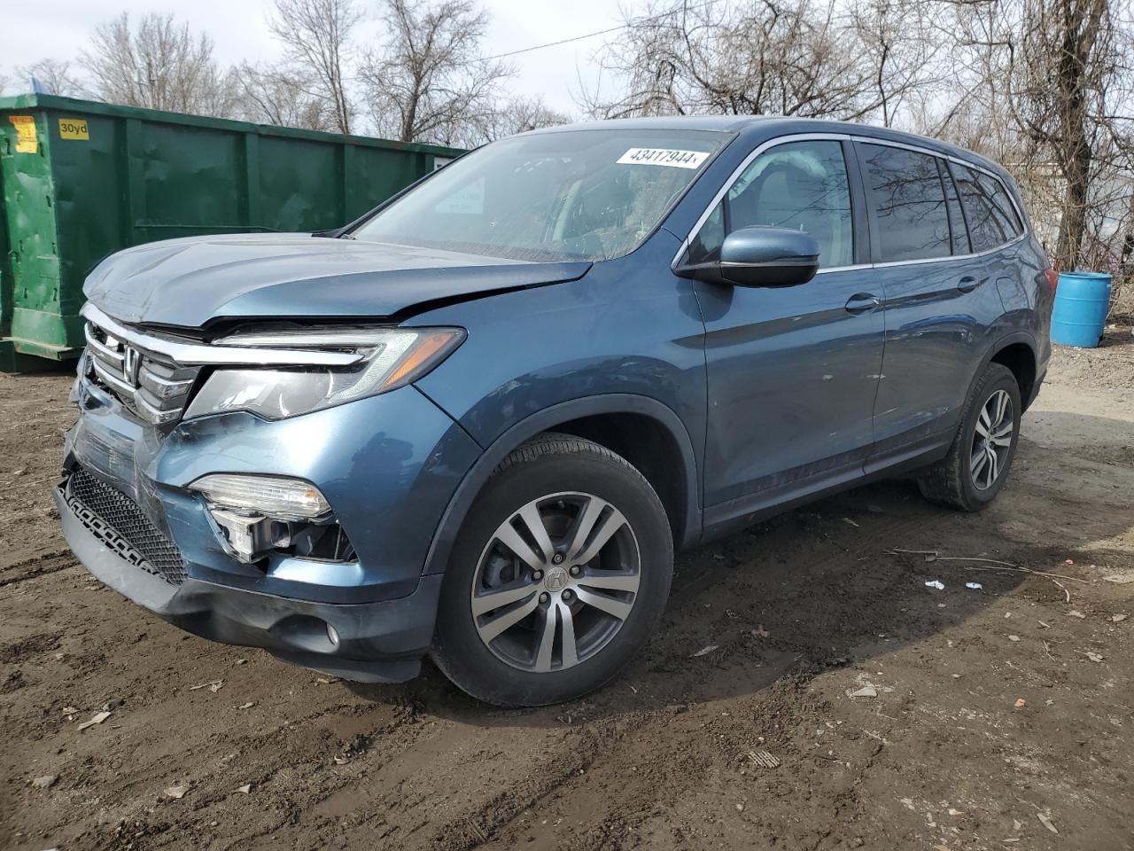 2016 HONDA PILOT EXLN